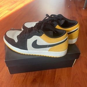 Air Jordan 1 Low 'University Gold' Men’s Sz 10